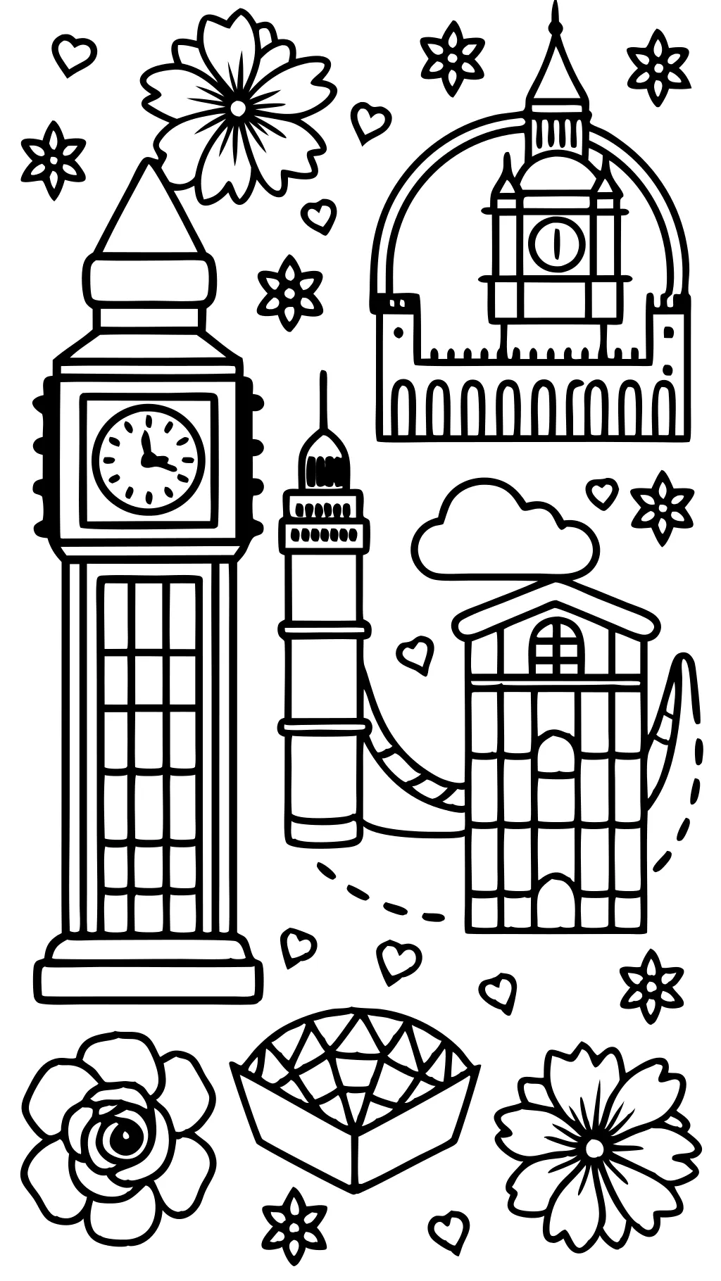 coloring pages england